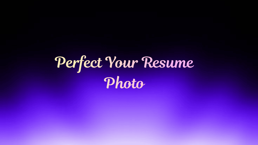 Resume photo guidelines and AI headshot rules