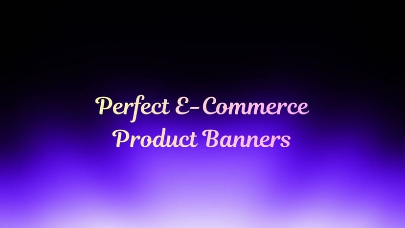Example of AI extending a product photo background for an ecommerce banner