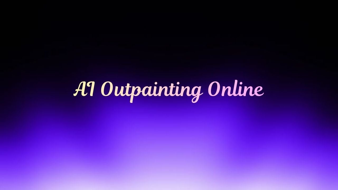 AI outpainting online tool extending image borders seamlessly
